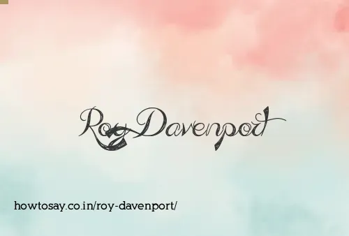 Roy Davenport
