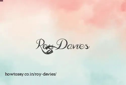 Roy Davies