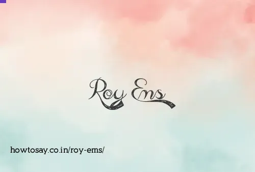 Roy Ems