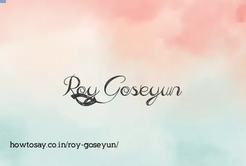 Roy Goseyun