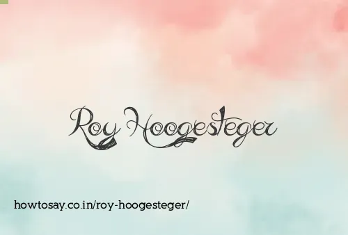Roy Hoogesteger