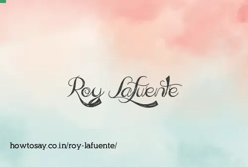 Roy Lafuente