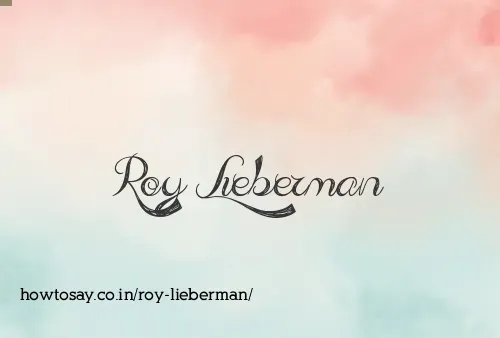 Roy Lieberman