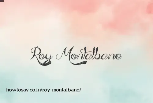 Roy Montalbano