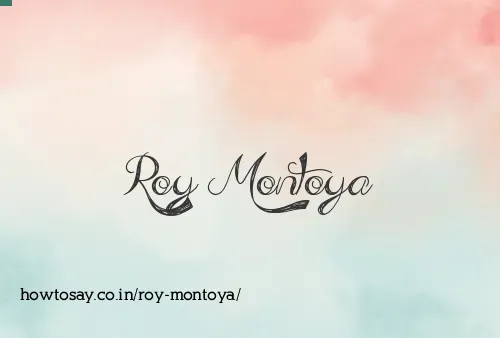 Roy Montoya