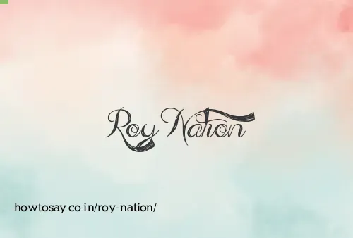 Roy Nation