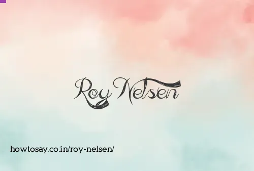 Roy Nelsen