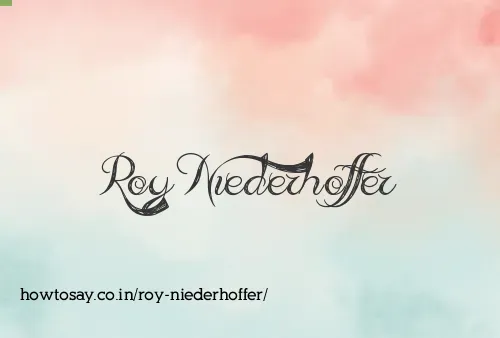 Roy Niederhoffer