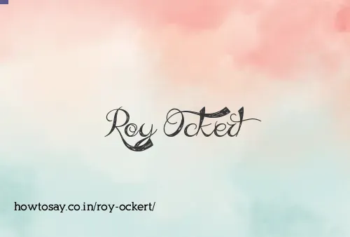 Roy Ockert