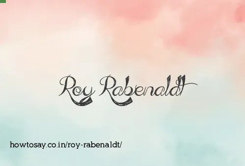 Roy Rabenaldt