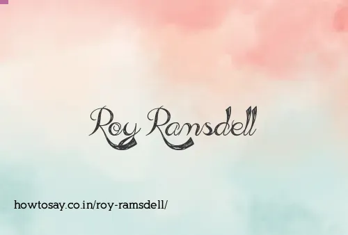 Roy Ramsdell