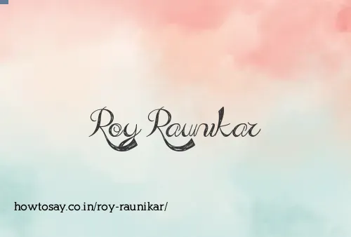 Roy Raunikar