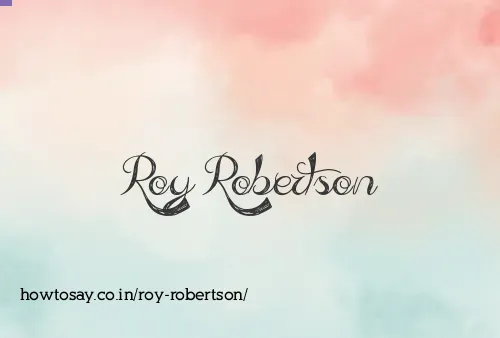 Roy Robertson