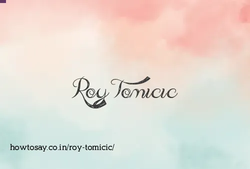 Roy Tomicic