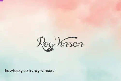 Roy Vinson