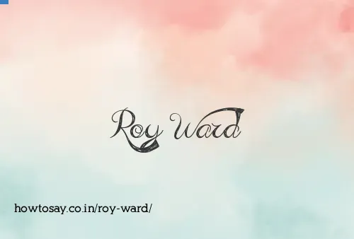 Roy Ward