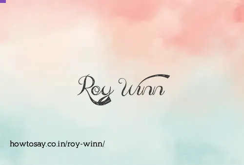 Roy Winn