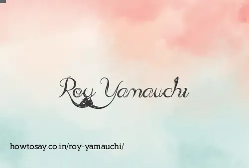 Roy Yamauchi