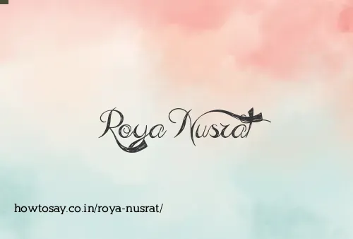 Roya Nusrat