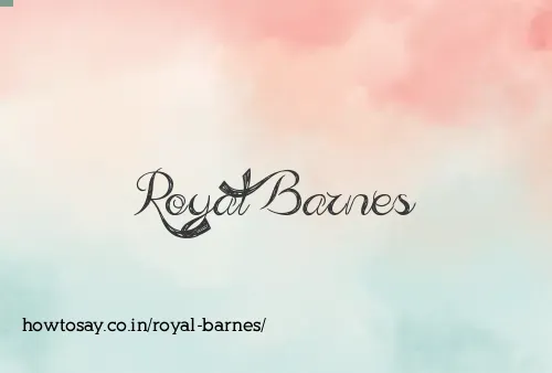 Royal Barnes