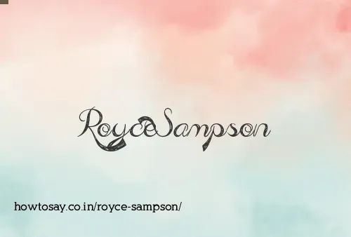 Royce Sampson
