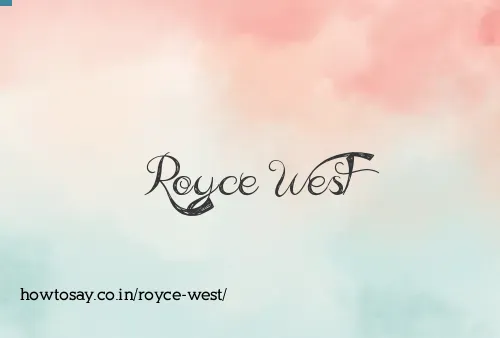 Royce West