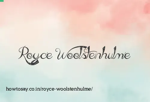 Royce Woolstenhulme