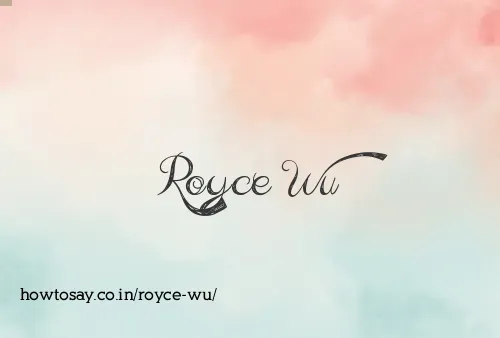 Royce Wu