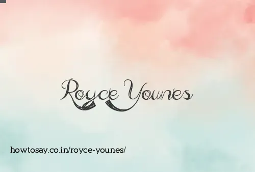 Royce Younes