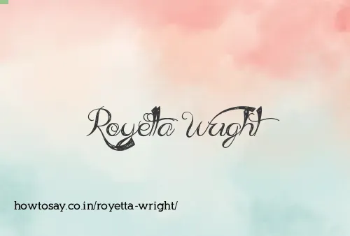 Royetta Wright