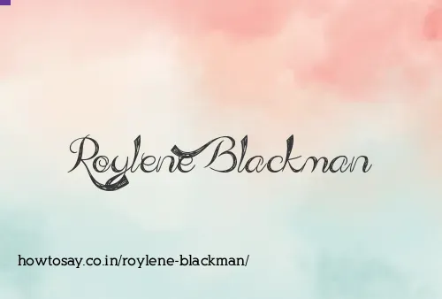 Roylene Blackman