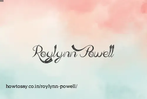 Roylynn Powell