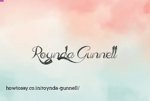 Roynda Gunnell
