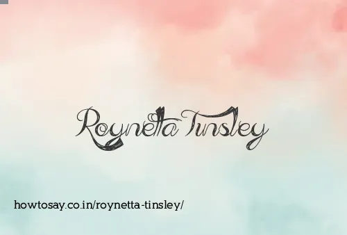Roynetta Tinsley