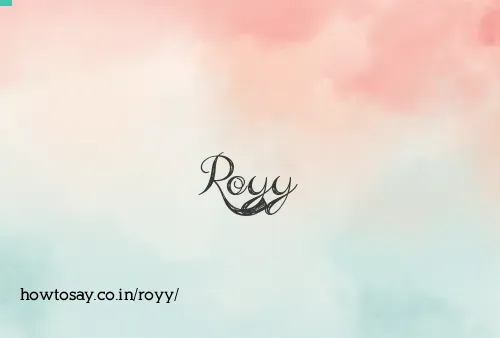 Royy