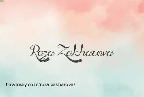 Roza Zakharova