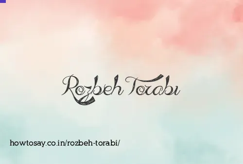 Rozbeh Torabi