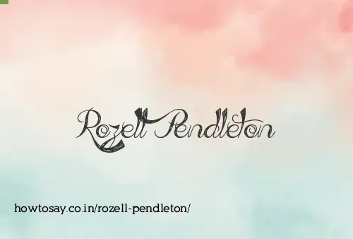 Rozell Pendleton