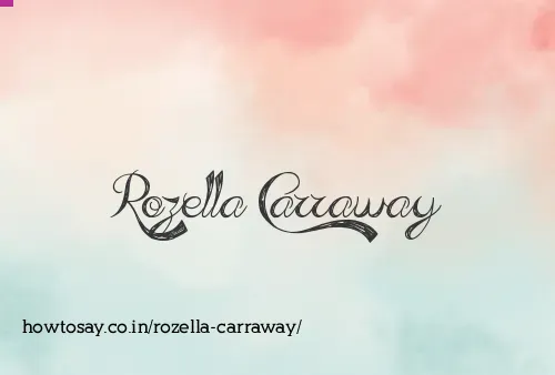 Rozella Carraway