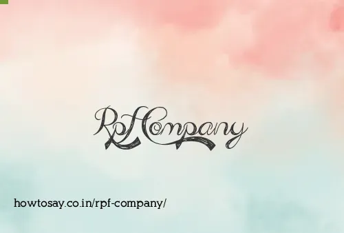 Rpf Company