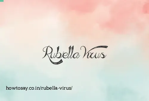 Rubella Virus