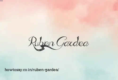 Ruben Gardea