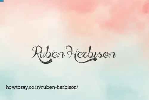Ruben Herbison