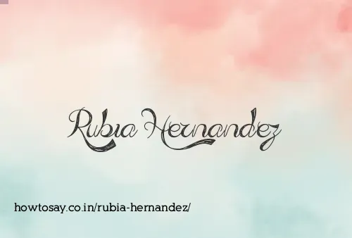 Rubia Hernandez