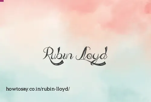 Rubin Lloyd