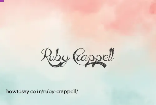 Ruby Crappell