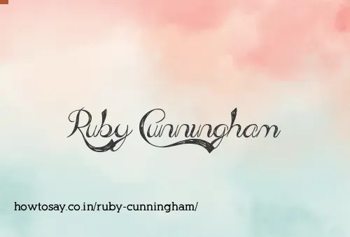 Ruby Cunningham