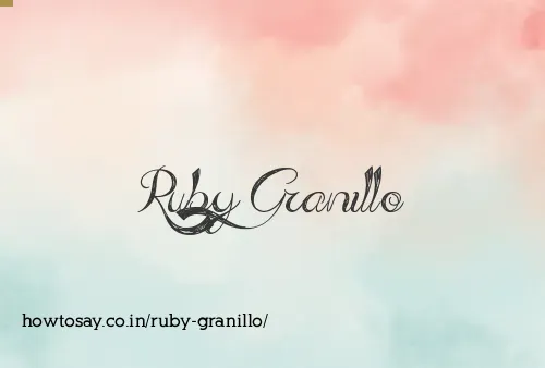 Ruby Granillo