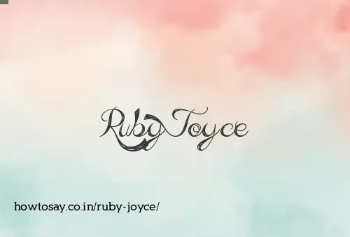 Ruby Joyce