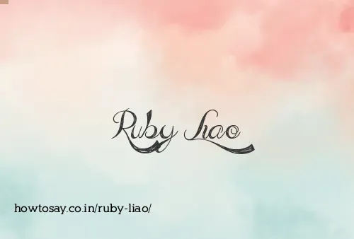 Ruby Liao